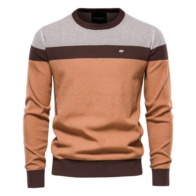Drune | Farbblock Sweatshirt Für Herren