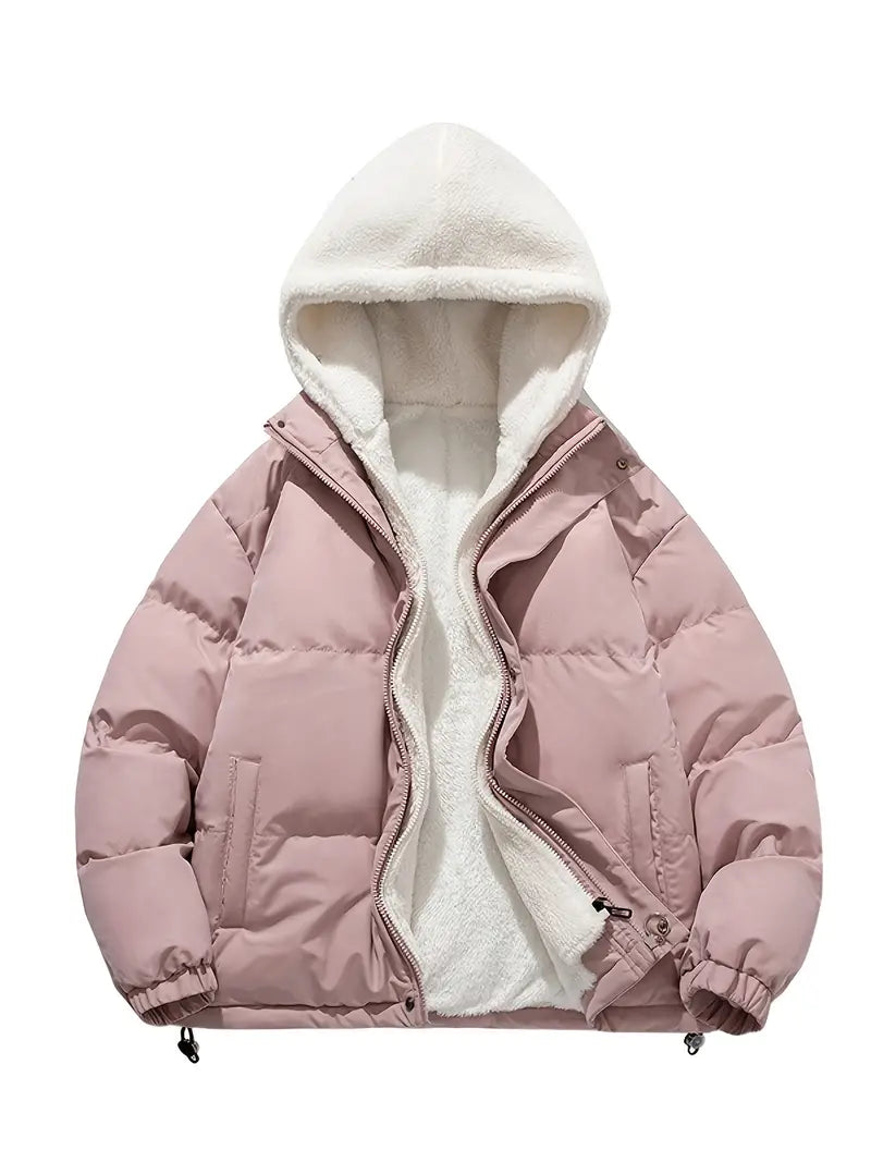 Drune | Fleece-Winterjacke mit Kapuze - Stilvoll und warm für den Winter
