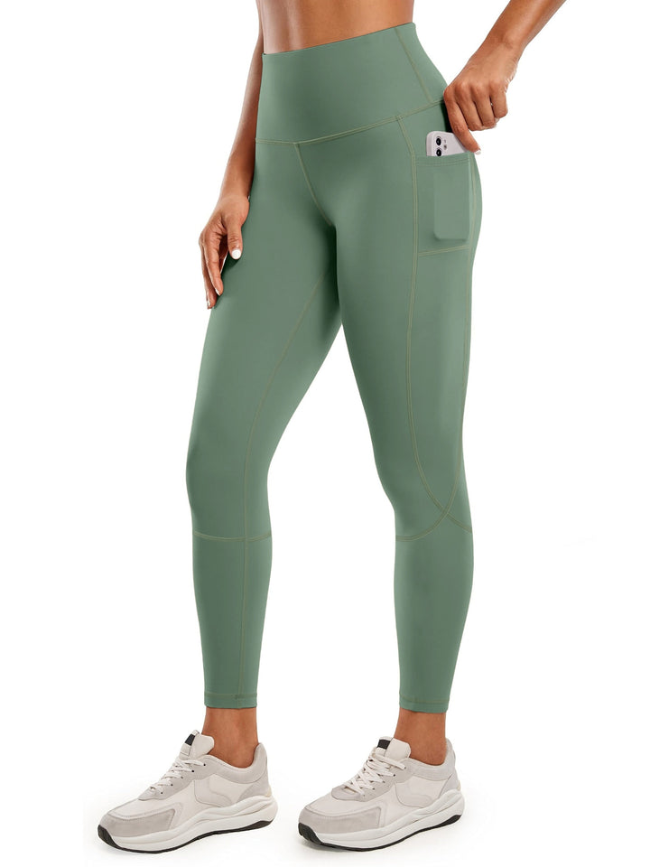 Drune | Schnell Trocknende Damen Yogalegging Mit Hohem Bund Und Tasche