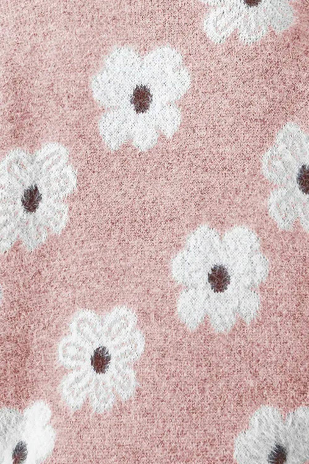 Drune | Pullover mit Blumenmuster für Frauen