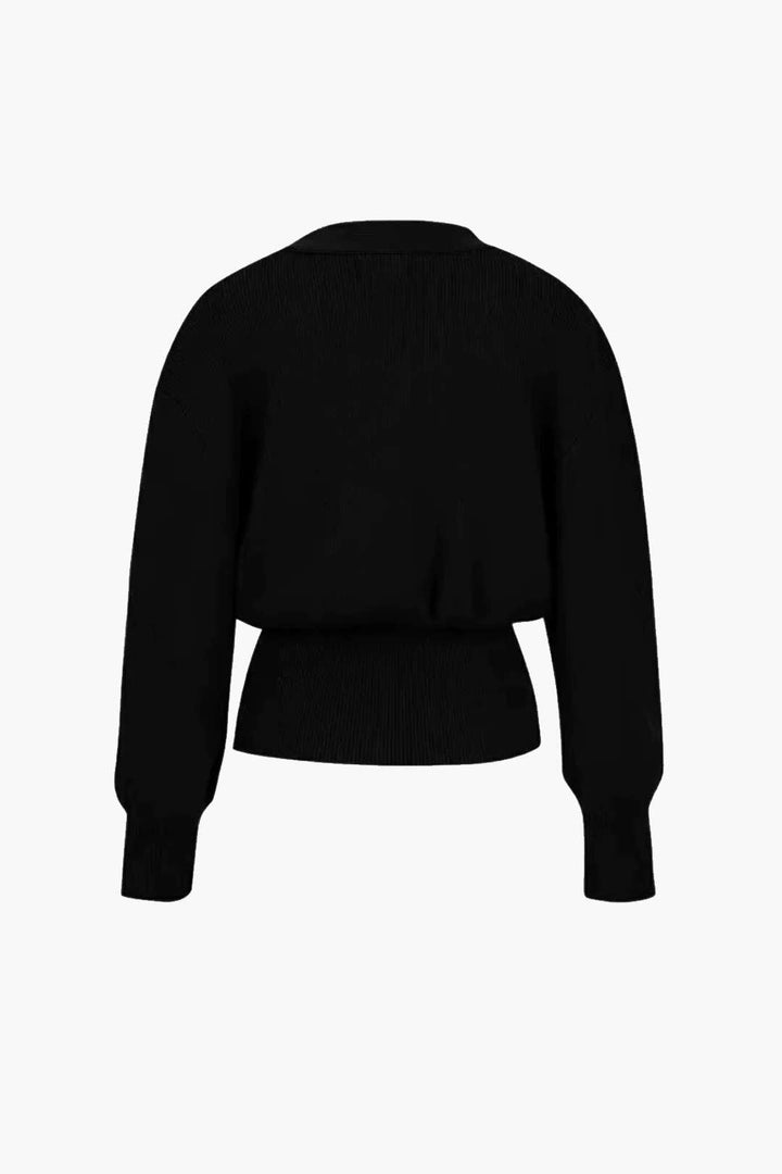 Drune | Pullover-Cardigan mit V-Ausschnitt