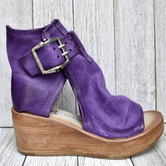 Drune | Boho Keilsandalen für Damen