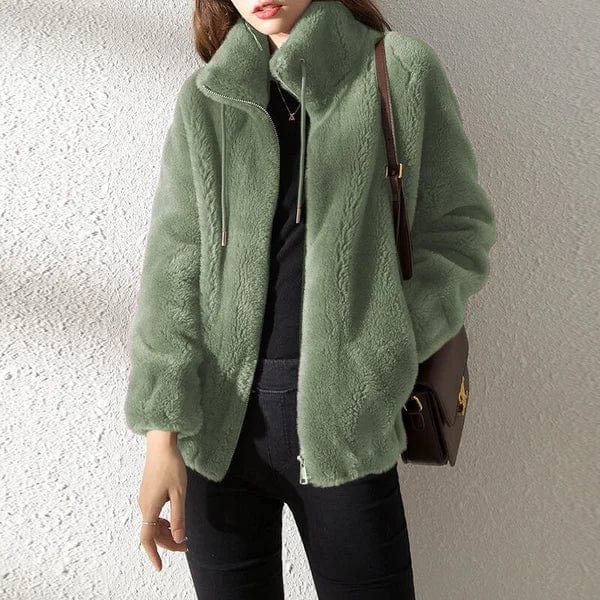 Drune | Fleecejacke Chic Moderner Stil Ideal für den Winter
