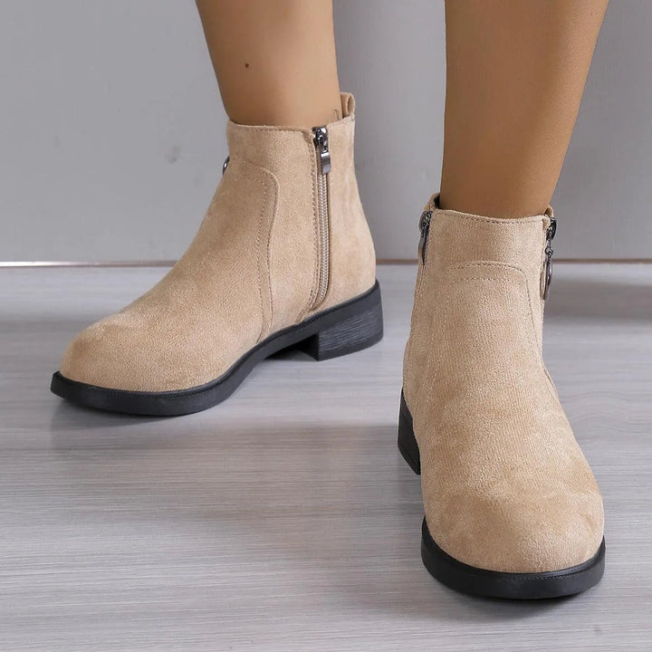Drune | Chunky-Heeled Ankle Boots
