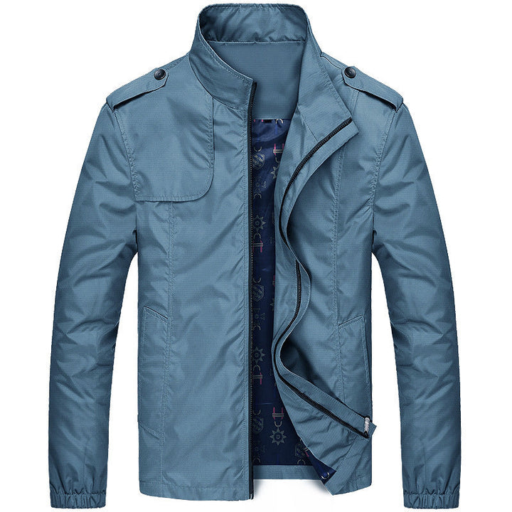 Drune | Herrenjacke Mit Hohem Kragen