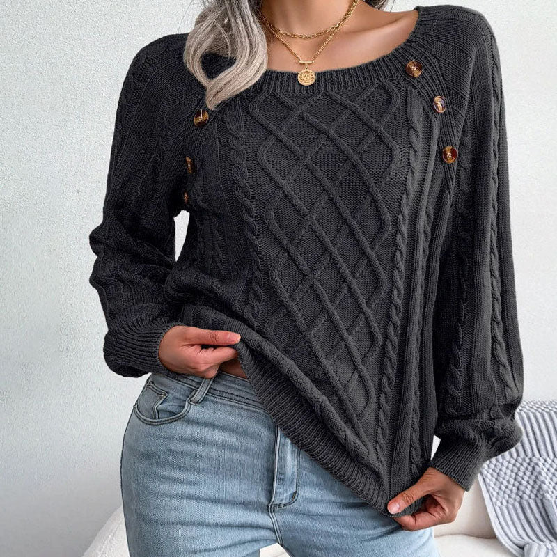 Drune | Pullover Aus Gedrehtem Strick mit Modernem Design