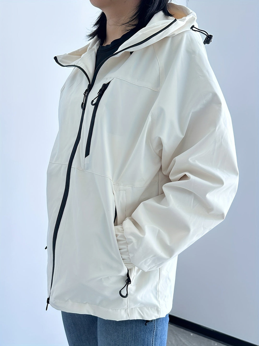 Drune | Elegante Regenjacke für Frauen, wasserdicht und winddicht