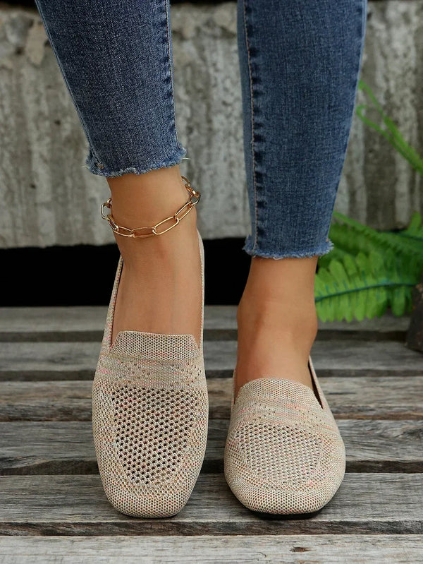 Drune | Damen-Sommer-Low-Top-Flachschuhe mit Runder Zehenpartie