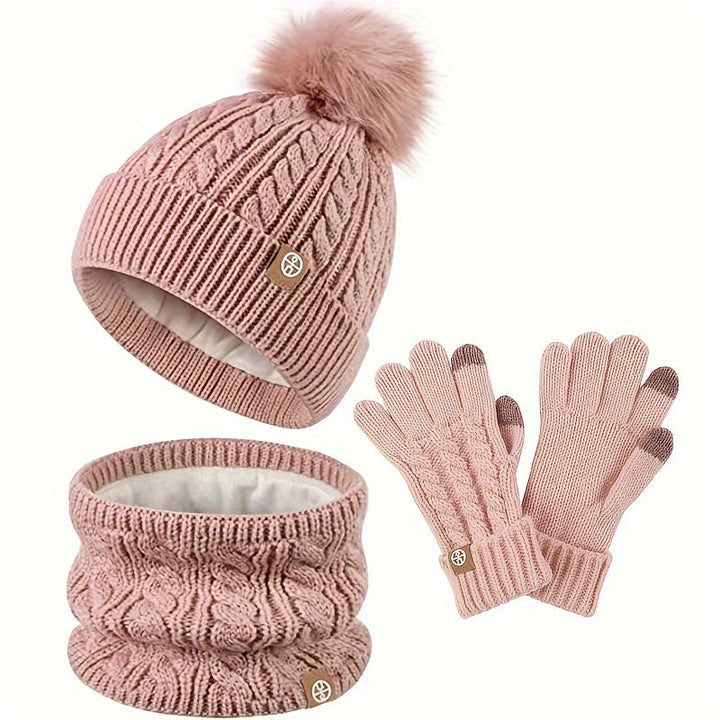 Drune | 3-Teiliges Winterset Für Raffinierten Winterstil Für Frauen