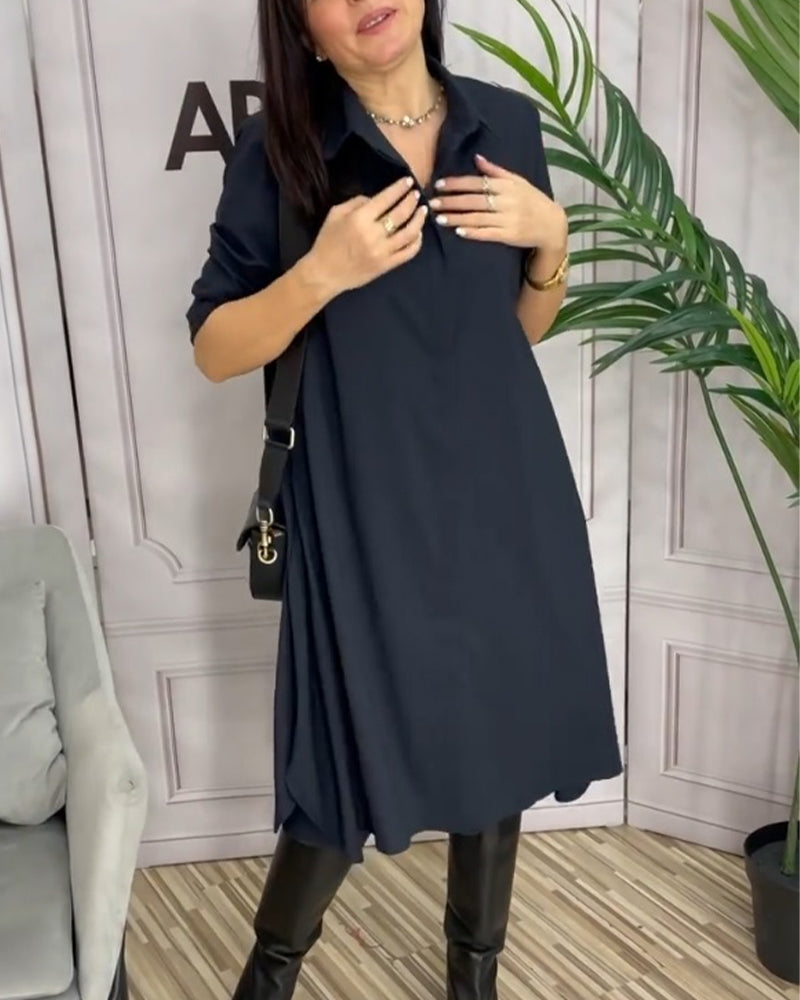 Drune | Freizeitkleid mit Revers
