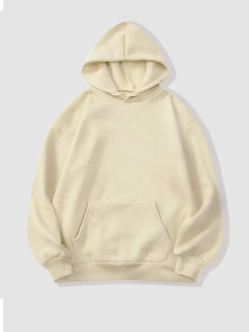 Drune | Bequemer Einfarbiger Damen Hoodie mit Kapuze