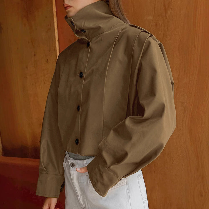 Drune | Elegante kurze Jacke für Frauen Liora