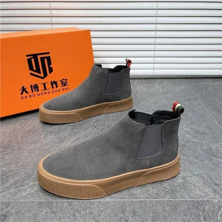 Drune | Chelsea Boots Herren aus Samt – Eleganter und lässiger Stil
