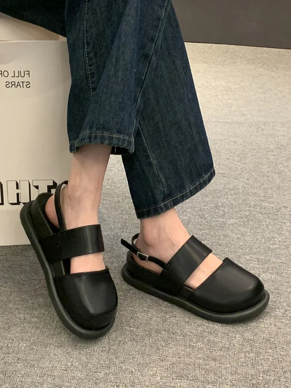 Sandalen mit geteilter Spitze
