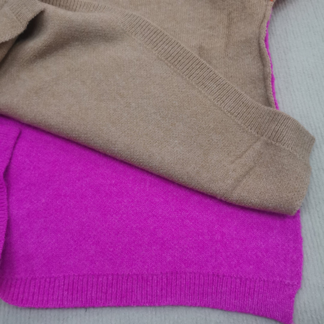 Drune | Schöner Colorblock Pullover