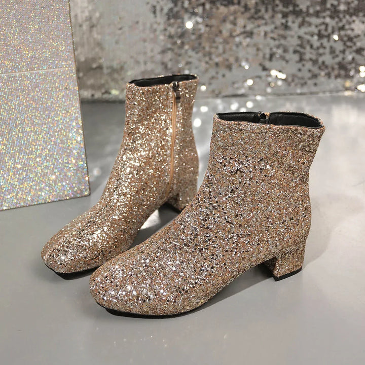 Drune | Ankle Boots für Frauen mit Blockabsatz
