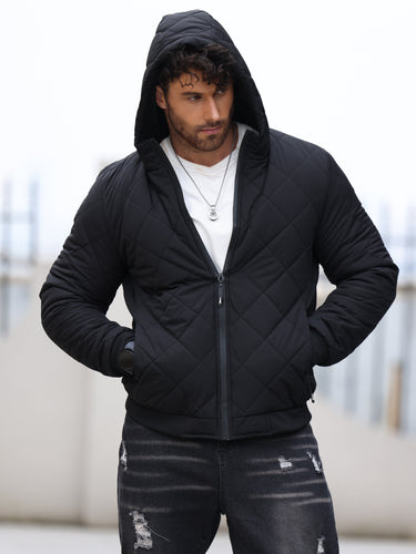Drune | einfarbige Winterjacke für Herren - Perfekt für den Winter