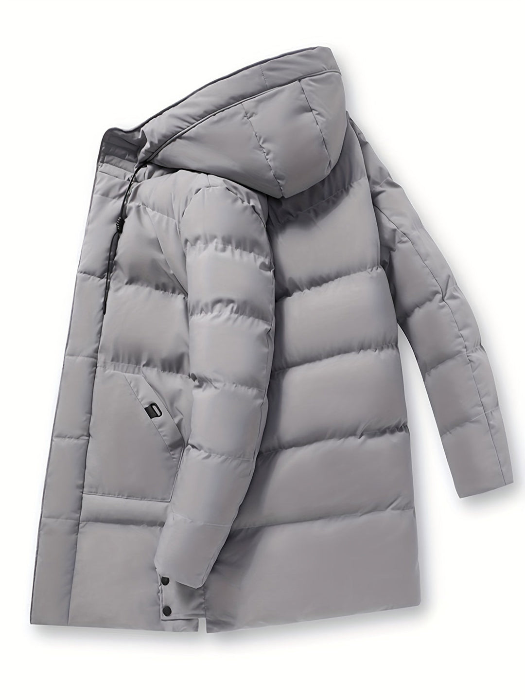 Drune | Kapuzen Reißverschluss Gepolsterte Winterjacke Für Herren - Perfekt für Outdoor-Aktivitäten