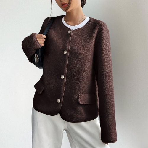 Drune | Cozy knitted cardigan with open front