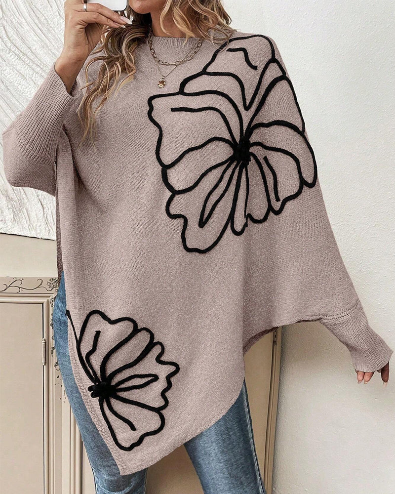 Drune | Weites Sweatshirt mit Fledermausärmeln