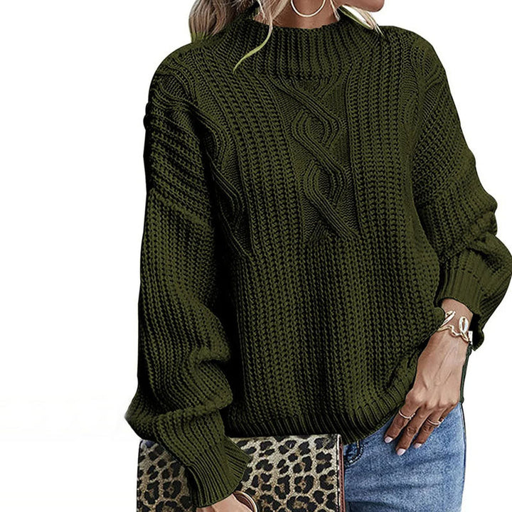 Drune | Stylischer Pullover Aus Gedrehtem Strick für Damen