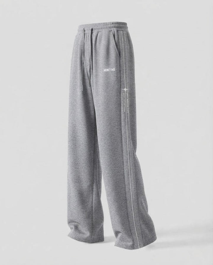 Herren Freizeit-Hose mit kontrastierenden Seiteneinsätzen Drune