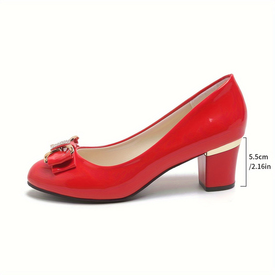 Bequeme Pumps mit niedrigem Absatz Drune Drune