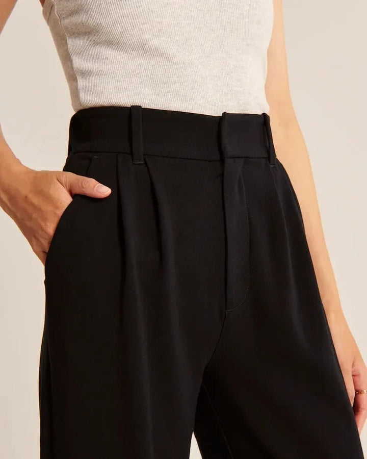 Drune | Palazzo-Hose mit hoher Taille und weitem Bein