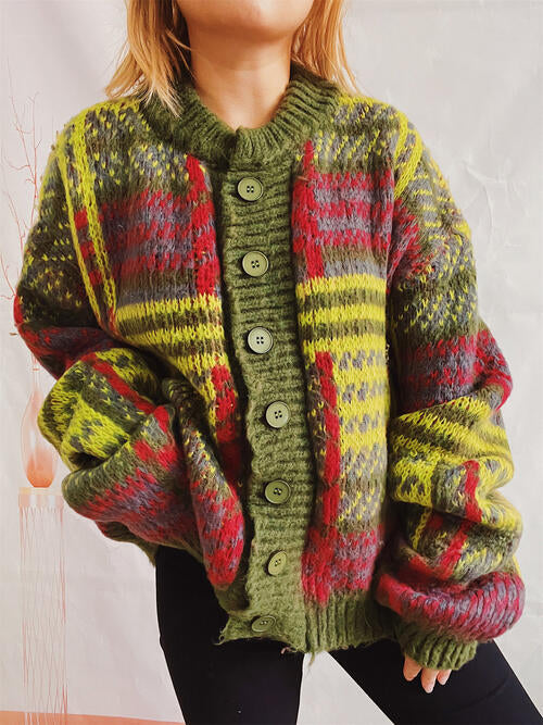 Drune | Elegante und Lässige Allgemeine Strickjacke