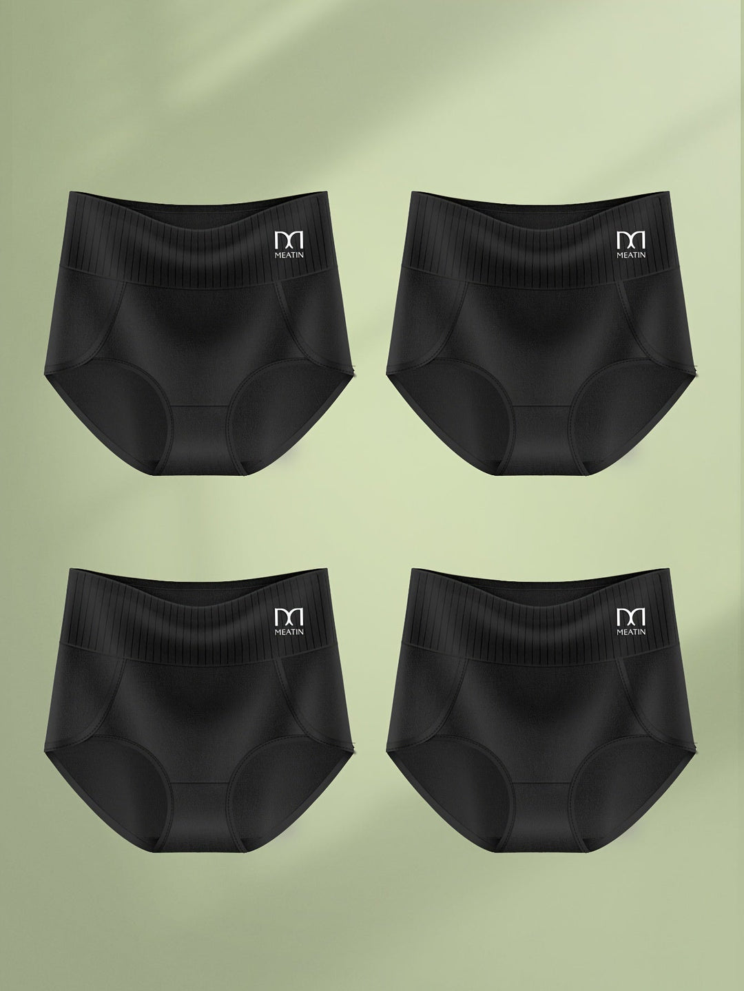 Drune | Pack High Waist Bauchweg Slips Bequem, Atmungsaktiv Und Figurbetonend
