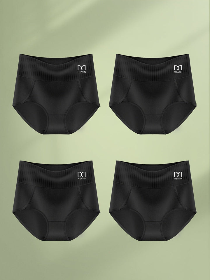 Drune | Pack High Waist Bauchweg Slips Bequem, Atmungsaktiv Und Figurbetonend