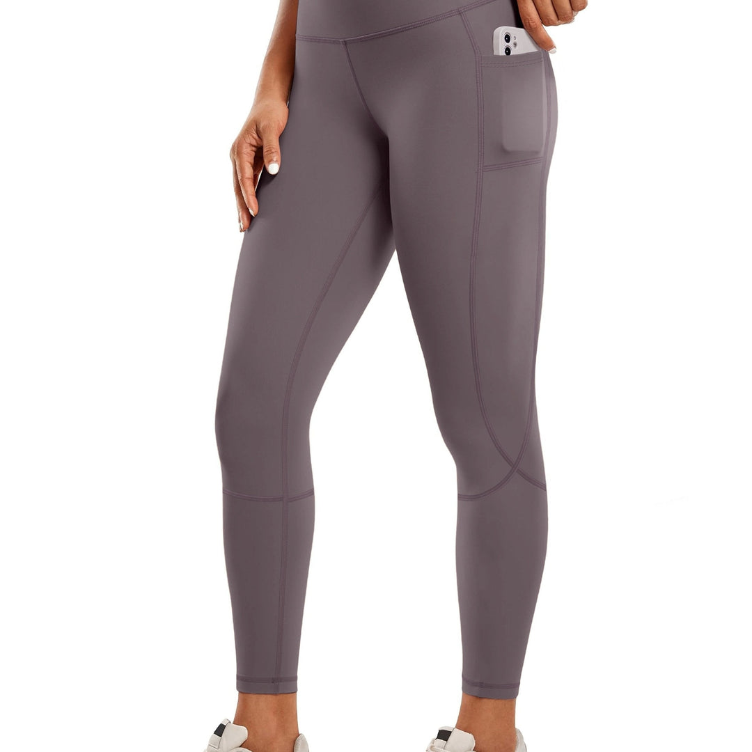 Drune | Schnell Trocknende Damen Yogalegging Mit Hohem Bund Und Tasche