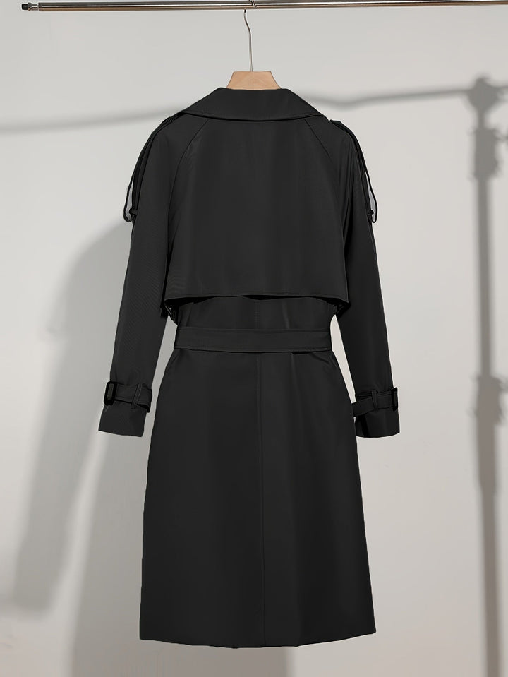 Drune | Mantel mit Gürtel-Design Casual Plus Size für Frauen Perfekt für lässige Tage