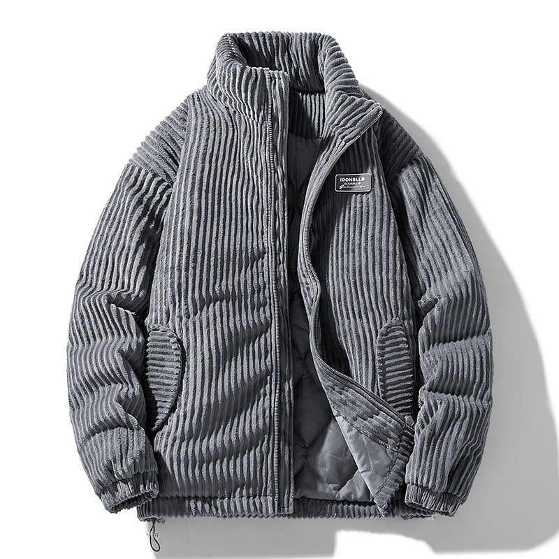 Drune | Thick Retro Cordjacke