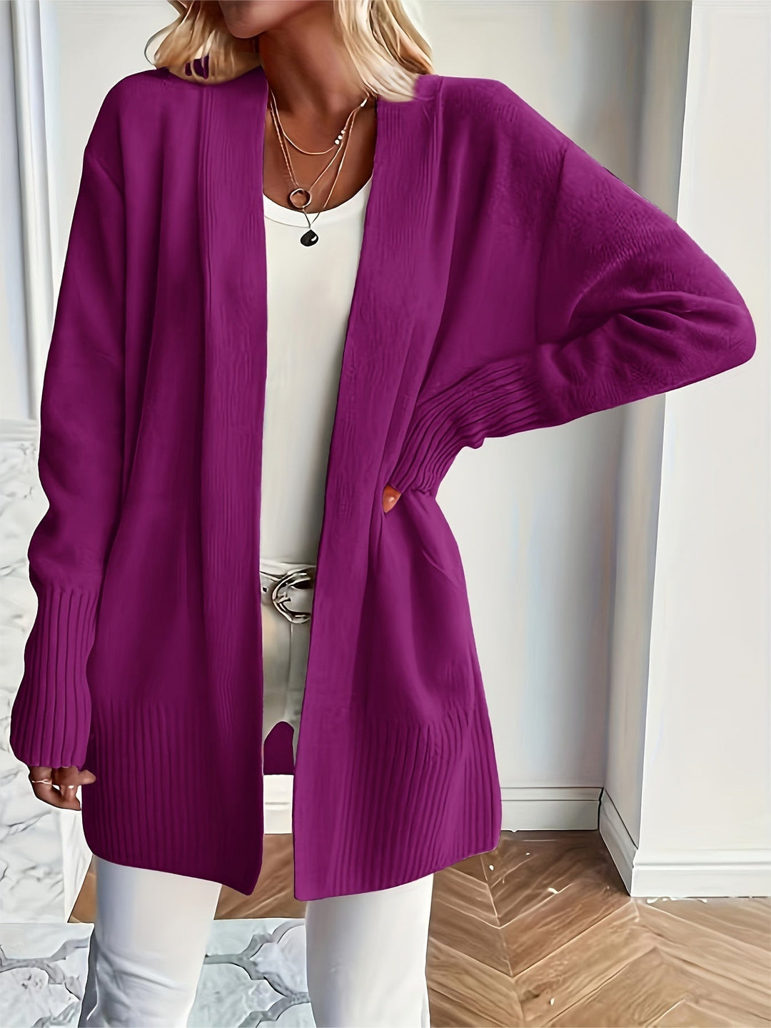 Drune | Mühelose und Trendige Winter Strickjacke