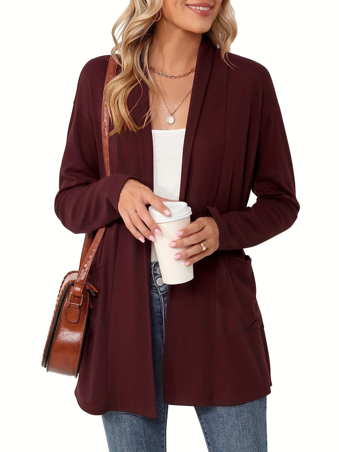 Drune | Klassische Strickjacke für Damen