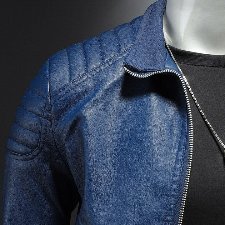 Drune | Herren klassische Lederjacke