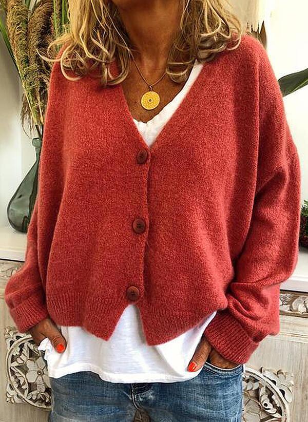 Drune | Strickjacke Elegante Strickjacke Weich & Bequem