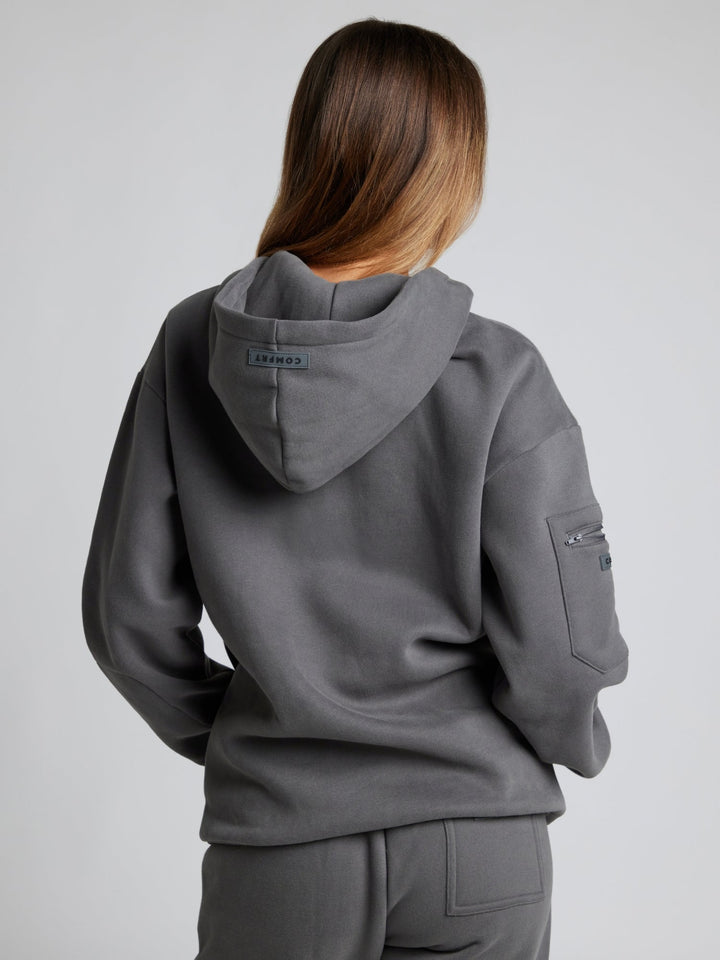 Drune | Cozy travel hoodie with airplane mode graphic