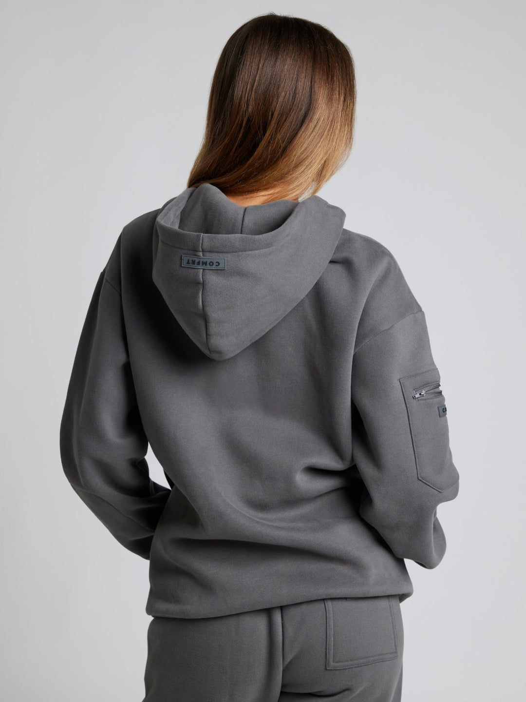 Drune | Bequemer Reise-Hoodie mit Flugmodus-Grafik