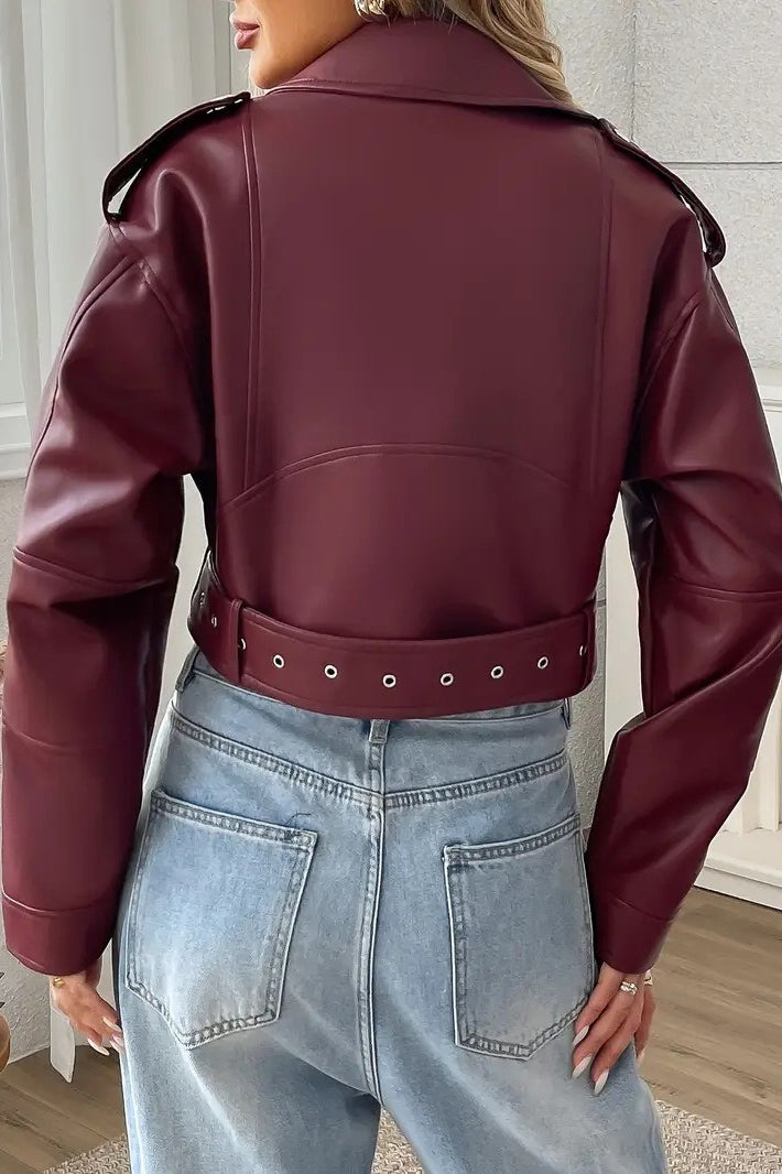 Drune | Kürz Lederjacke