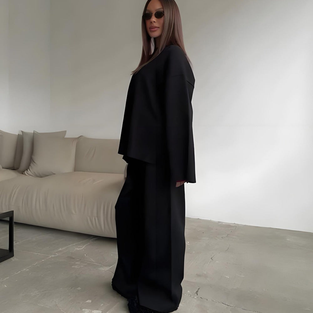 Drune | aus Strickpullover und Hose für Damen - Luce