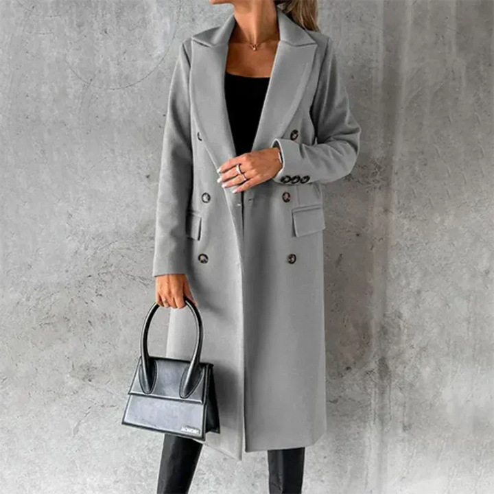 Drune | Damen Warme Trench Mantel Winter