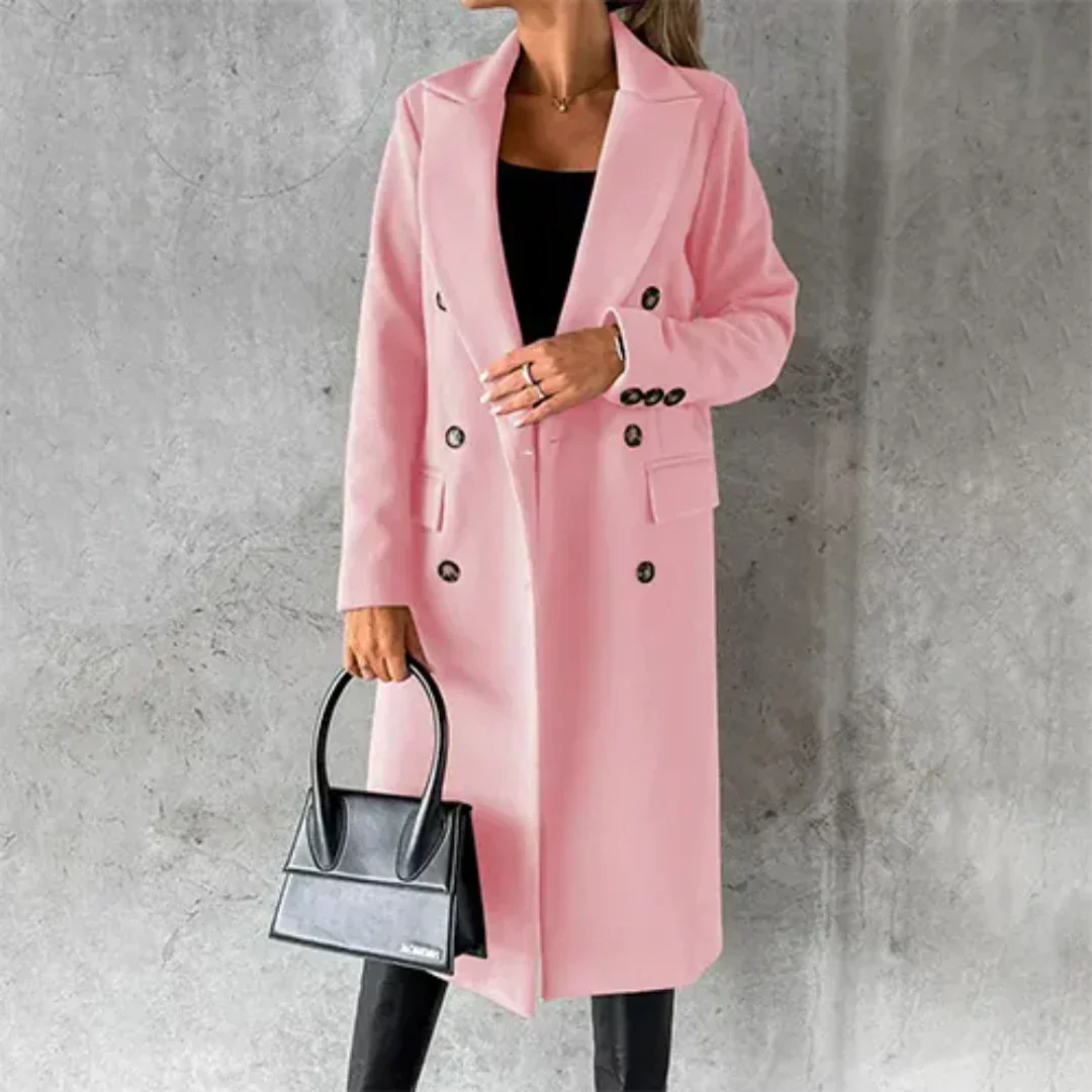 Drune | Damen Warme Trench Mantel Winter