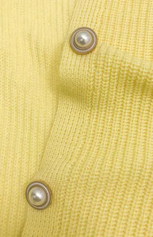 Drune | Farbe Lässig Lockere Strickjacke Pullover