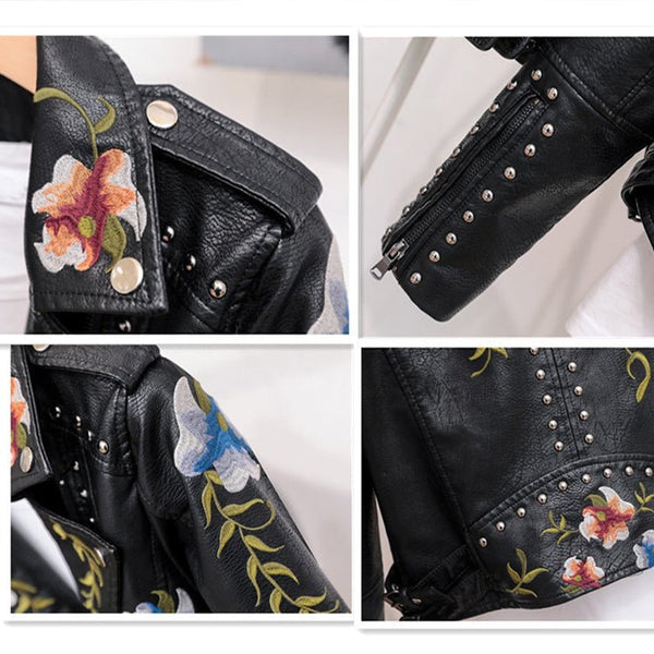 Drune | Blümchen Damenjacke
