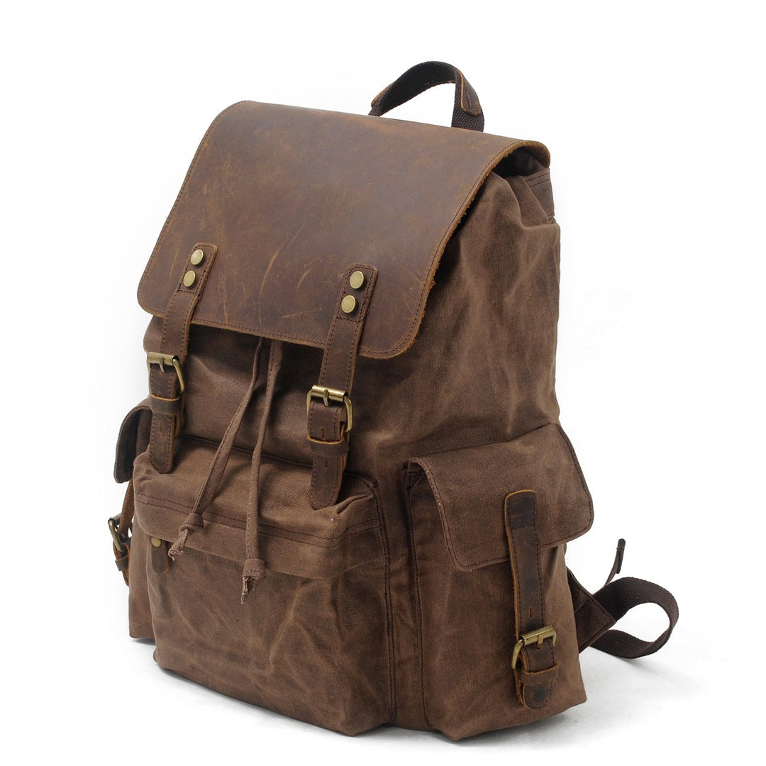 Drune | Canvas Rucksack - BalticTrail - Nachhaltig und stilvoll für abenteuerliche Reisende