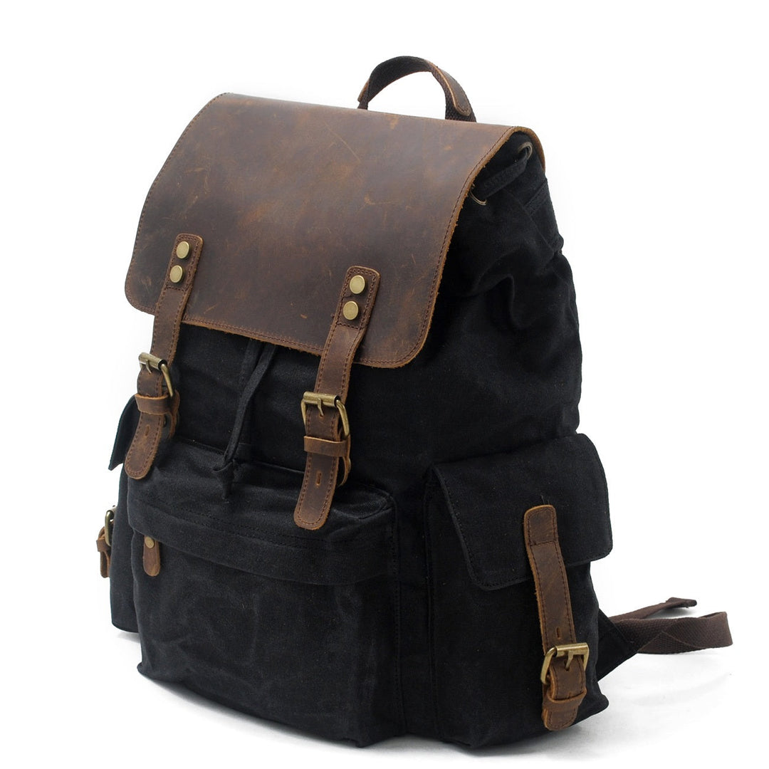 Drune | Canvas Rucksack - BalticTrail - Nachhaltig und stilvoll für abenteuerliche Reisende