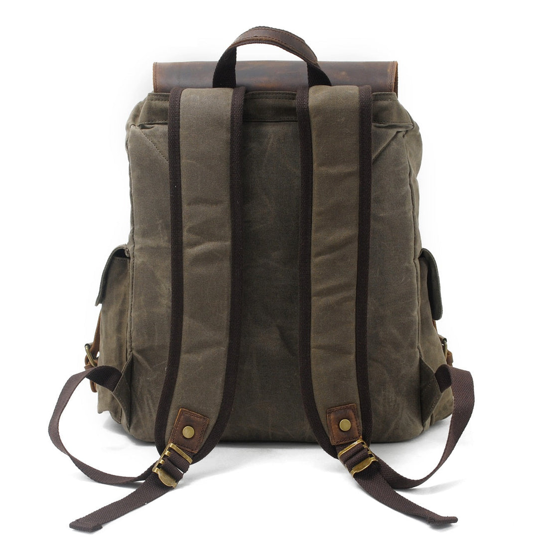 Drune | Canvas Rucksack - BalticTrail - Nachhaltig und stilvoll für abenteuerliche Reisende