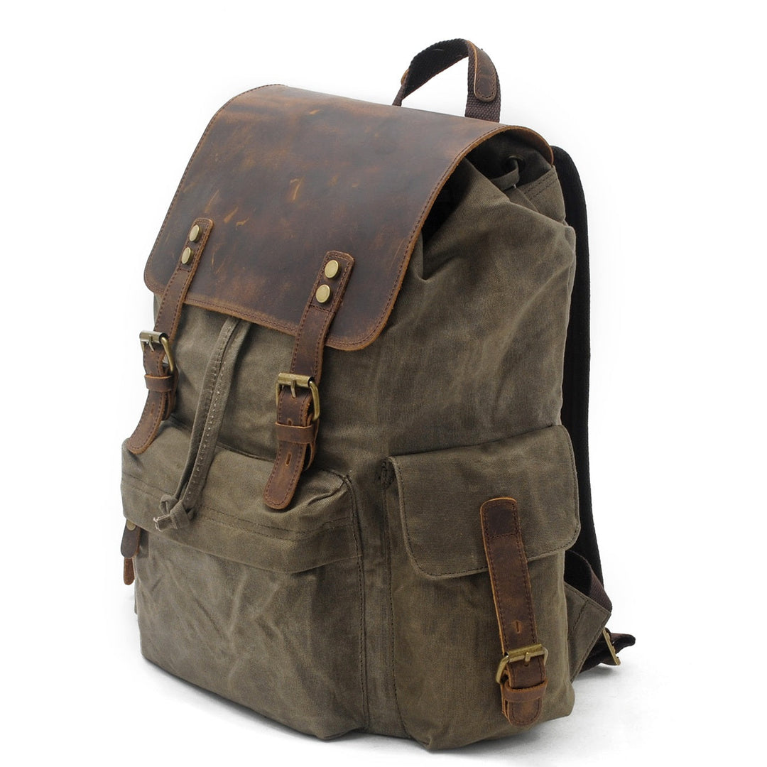 Drune | Canvas Rucksack - BalticTrail - Nachhaltig und stilvoll für abenteuerliche Reisende